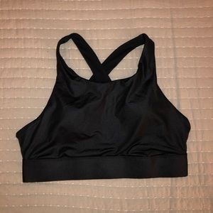 Black Fabletics Sports Bra